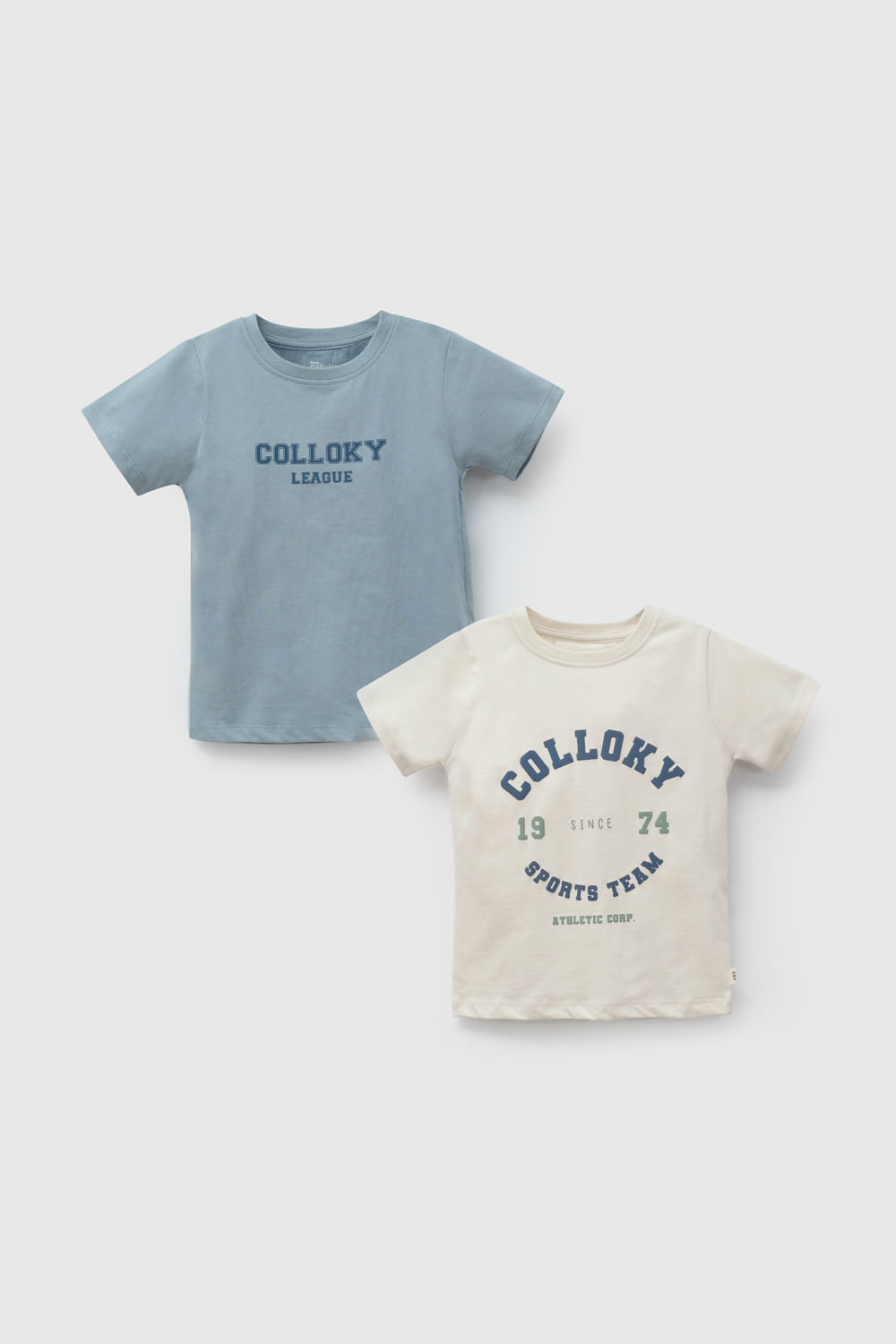 Pack Dos Polos Multicolor De Niño