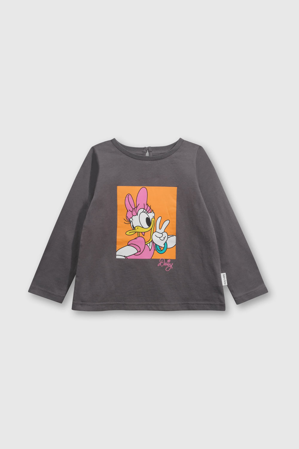 Polo Gris De Niña