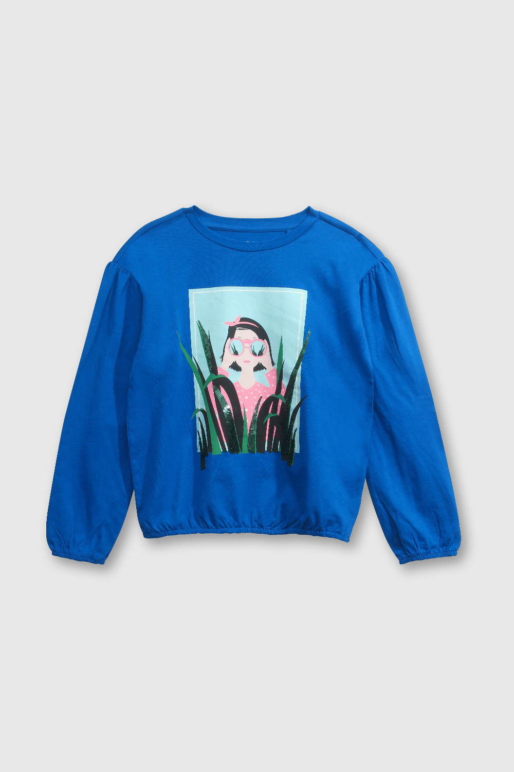 Polo De Niña Colección Azul