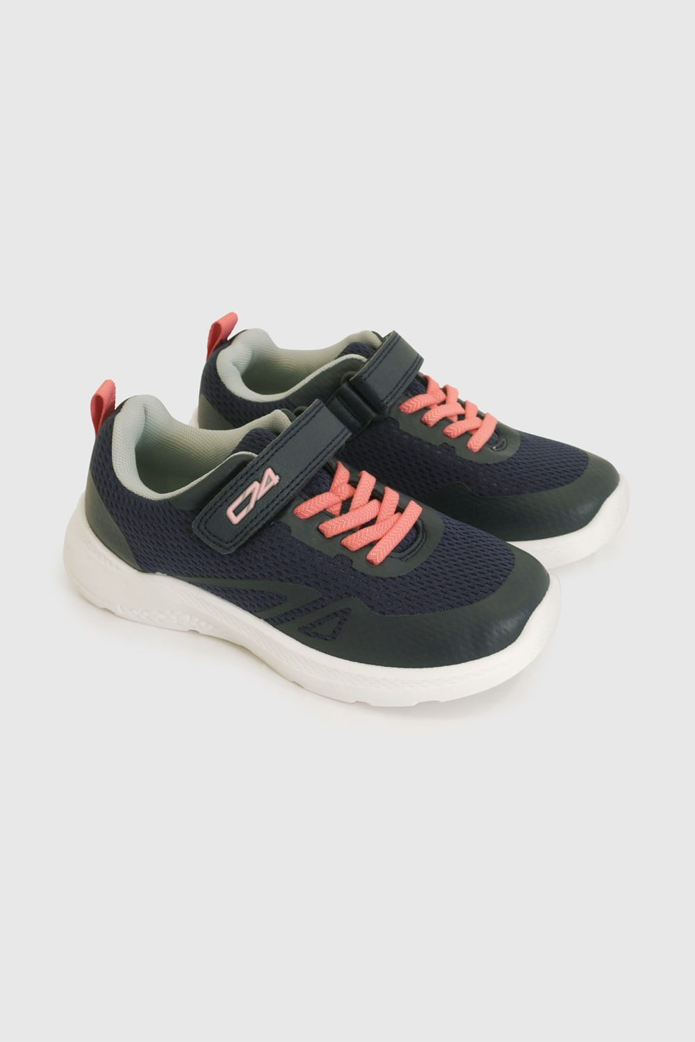 Zapatilla Deportiva Azul para Niña de Textil con V