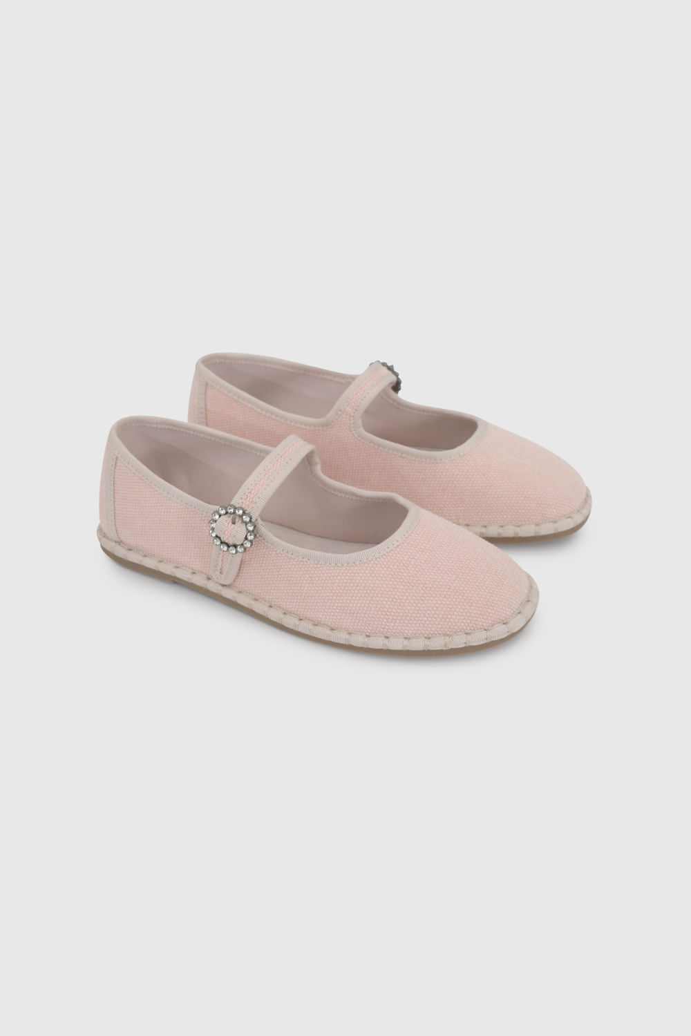 Ballerina De Niña Rosado Con Broche