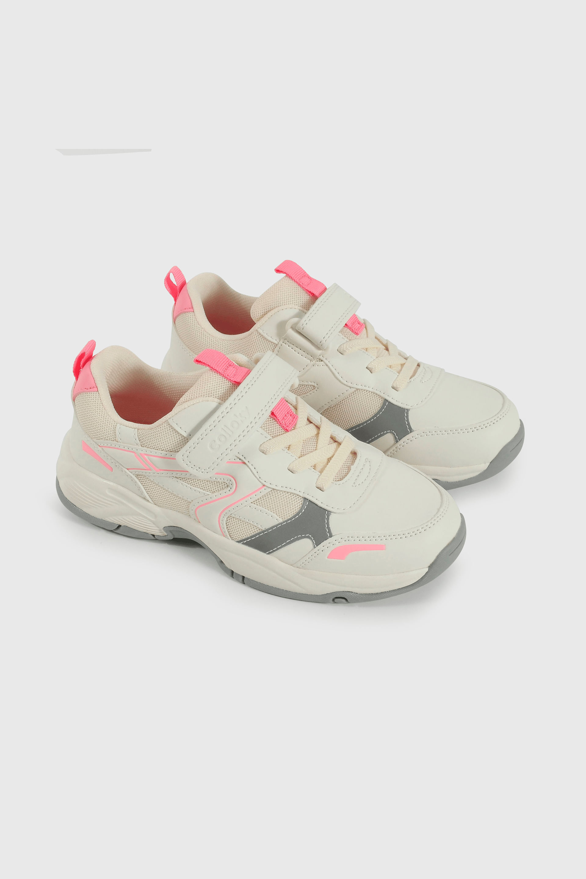 Zapatilla Colloky Lifestyle de Niña Blanco Caña Ba